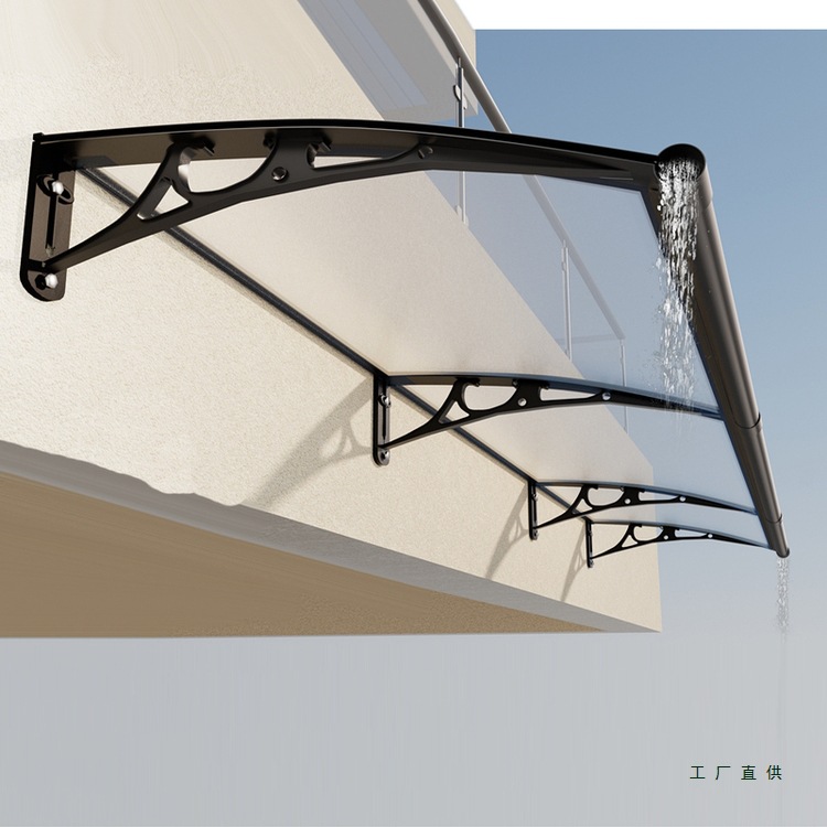Навес для окна из алюминиевого сплава, уличный защитный экран, солнцезащитный и дождезащитный навес для балкона