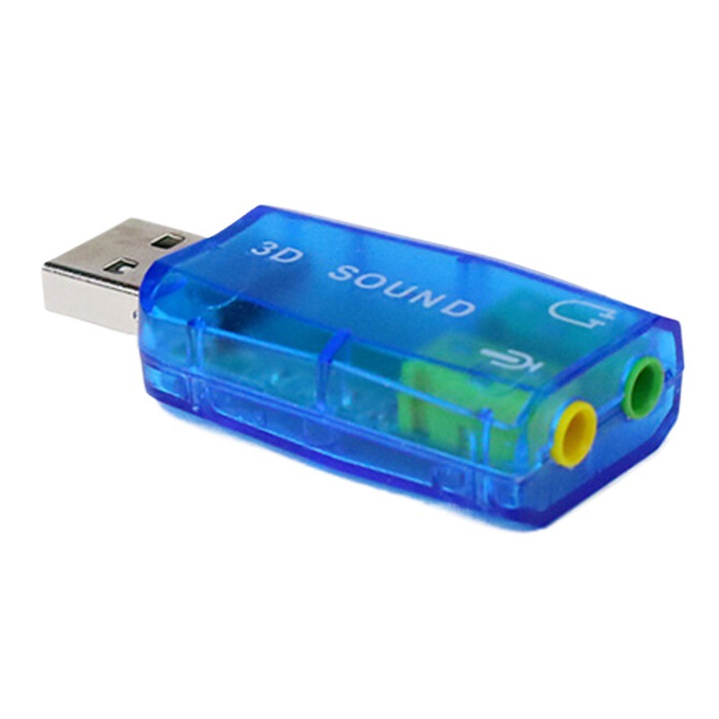 USB Sound Card Imported Chip USB Audio Headset Microphone Desktop Laptop Live Streaming