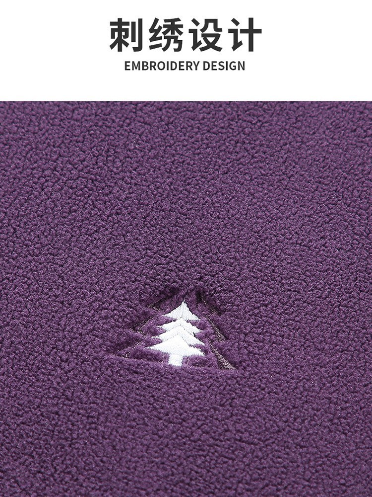 Outdoor Sports Polar Fleece Jackets for Men and Women, Polar Fleece Autumn and Winter Fleece-Lined Warm Jackets, Liner Fleece Jackets