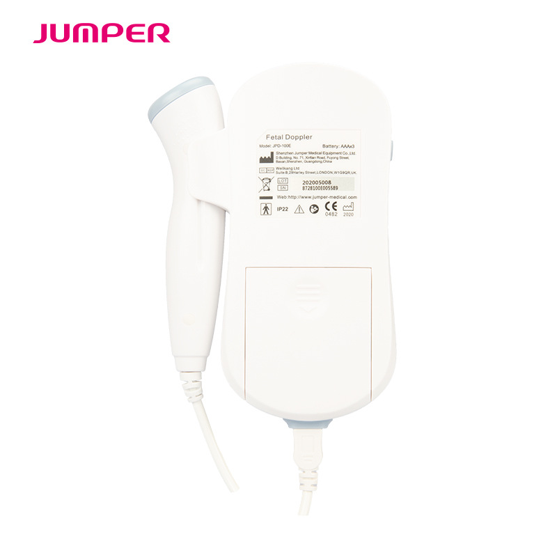 Jumper Export Cross-Border Export Fetal Heart Rate Meter English Packaging Fetal Doppler Jpd-100E