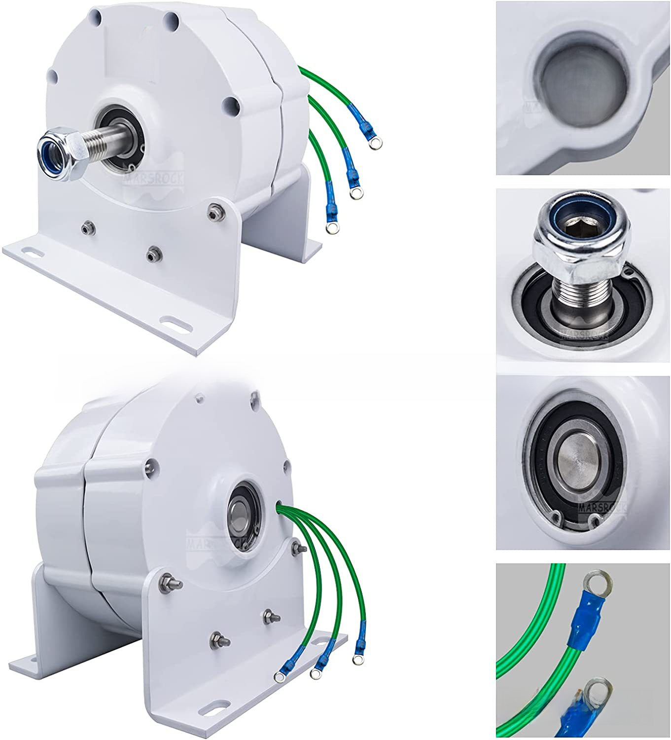 Factory Direct Sales 600W Rare Earth Three-Phase Ac Permanent Magnet Generator Brushless Generator Generator Set