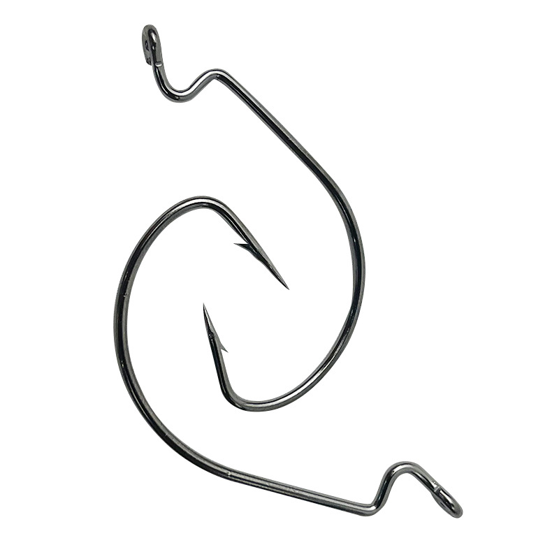 High Carbon Steel Crank Hook, Wide Belly Thin Strip Hook, Luya Fish Hook, Fishing Soft Bait, Soft Worm Fake Bait Hook, Sea Fishing Hook Manufacturer
