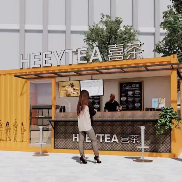 Container Kiosk Shop Internet-Famous Shop Outdoor Sales Kiosk Creative Mobile House Scenic Spot Container Commercial Street