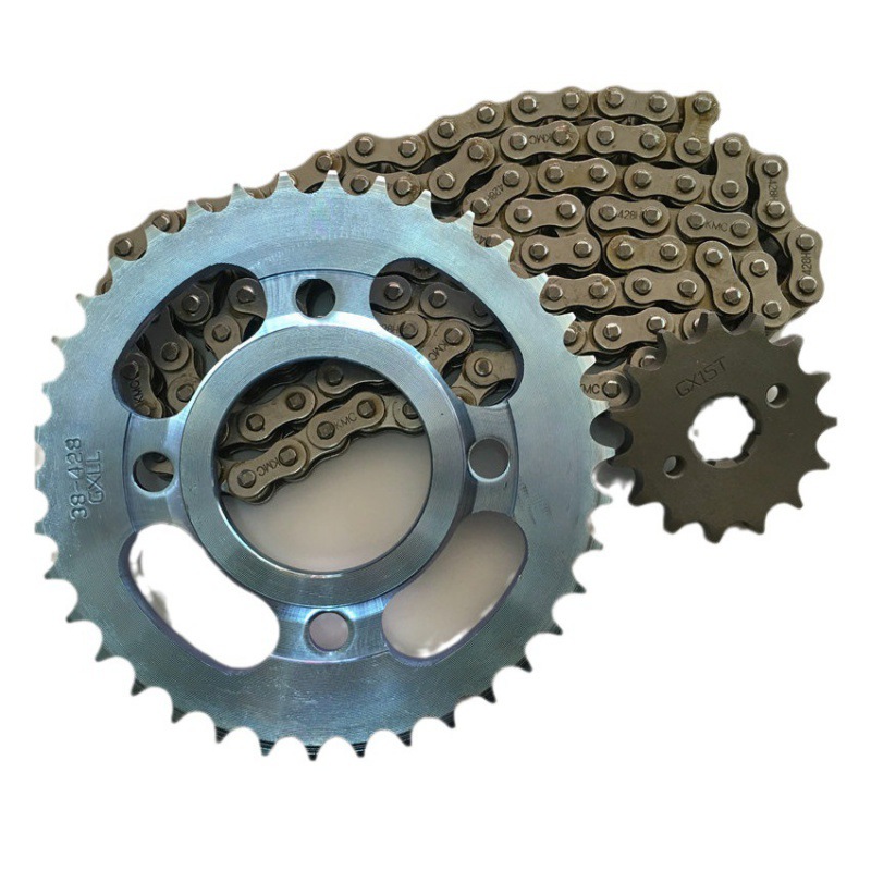 Motorcycle accessories old WY125-A set chain CG125 sprocket XF125 gear chain plate chain