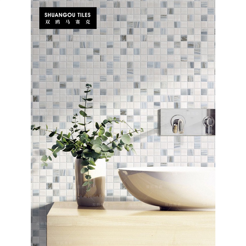 двойная чайка жемчужная фантазия серия внутренний повседневный домашний декор ресторан кафе ванная кухня B&B керамическая мозаика