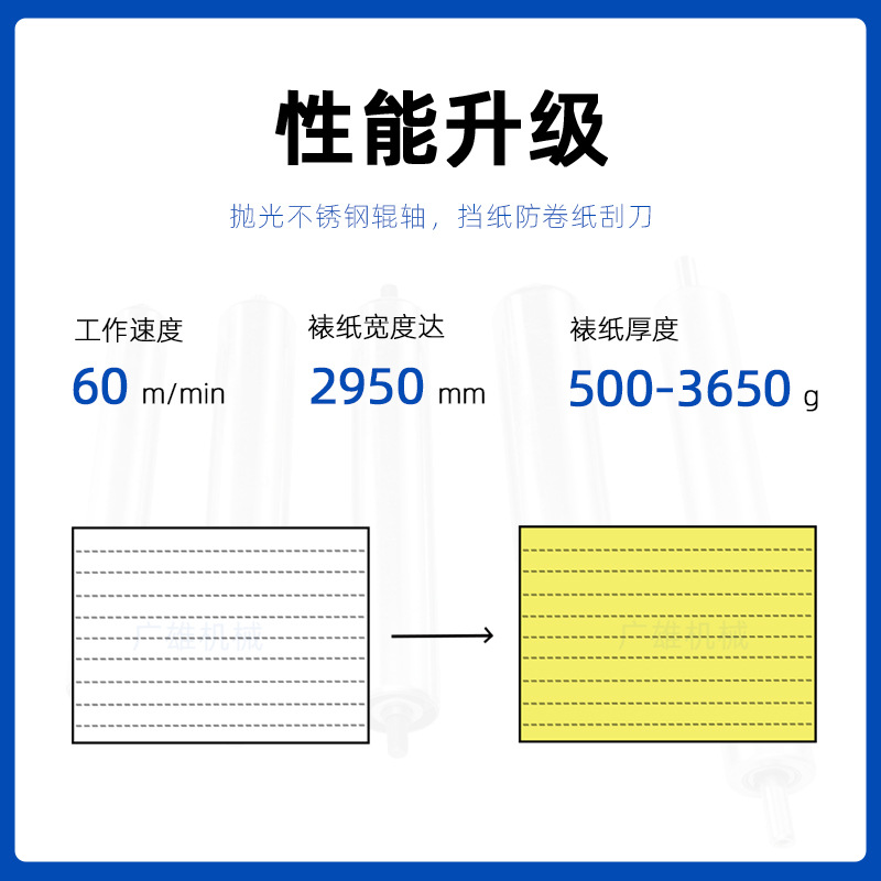 Corrugated paper automatic gluing machine Corrugated cardboard gluing machine Tissue paper gluing machine Multi-layer thick cardboard gluing machine
