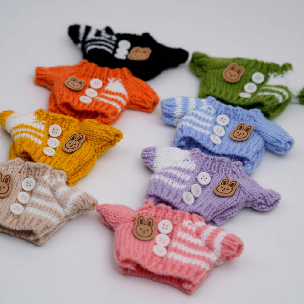 In-Stock Labubu Doll Outfit Collection Creative 17cm Doll Outfit Set Labubu Vinyl Doll Clothes Accessories