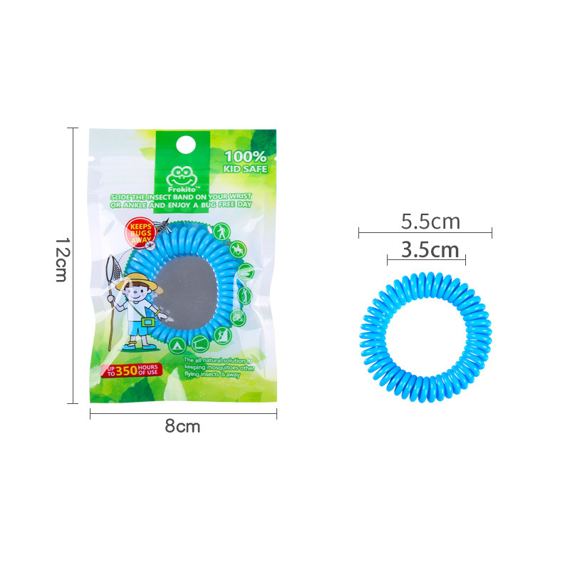 Mosquito Repellent Bracelet for children and adults anti-mosquito hand ring can be opened and closed in English packaging mosquito repellent artifact support wholesale