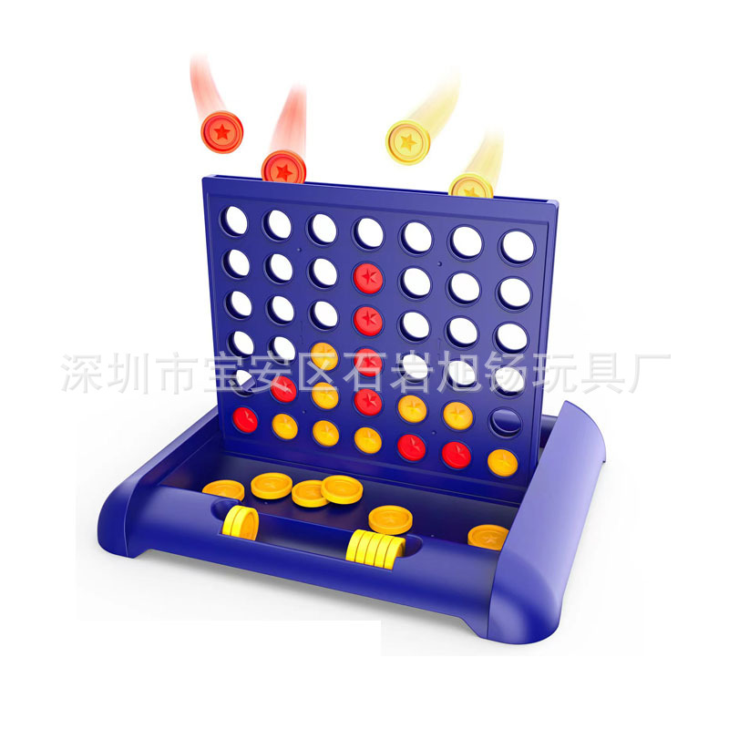 Хит продаж настольная игра бинго трехмерные шахматы раннего обучения головоломка интерактивные игрушки для родителей и детей четыре шахматные игрушки