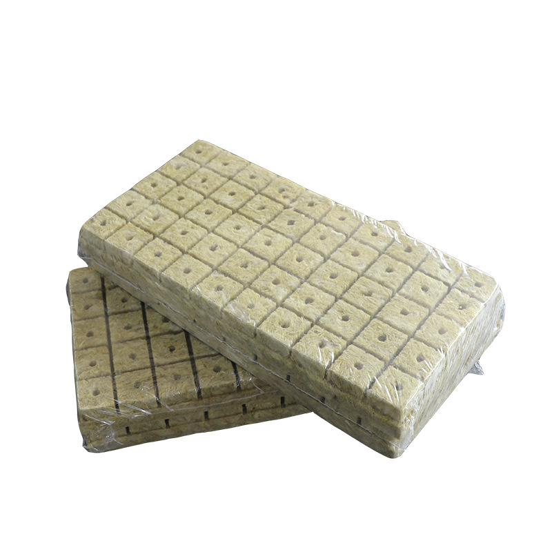 Rock Wool Seedling Substrate Block Soilless Culture Substrate Plant Seedling Block Hydroponic Seedling Block Agricultural Rock Wool Substrate