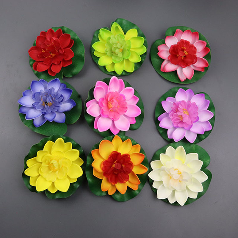 Симуляция лотоса 10см для декора бассейна и аквариума