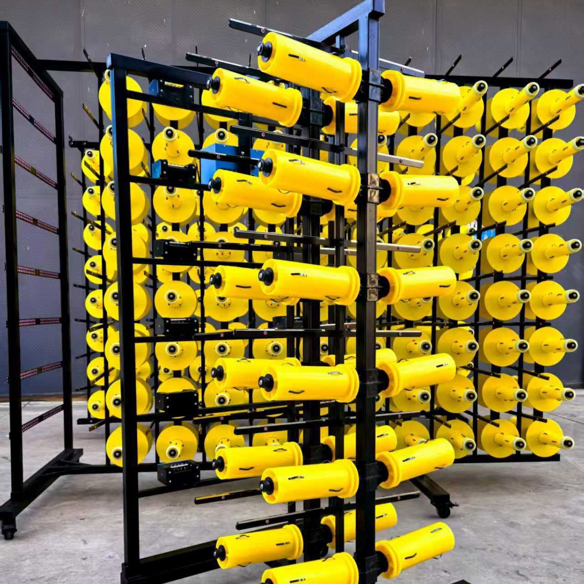 Yarn Rack, Winding Rack, Tension Yarn Rack, Combined Yarn and Weft Radial Unwinding, Tension Yarn Rack, Textile Yarn Rack