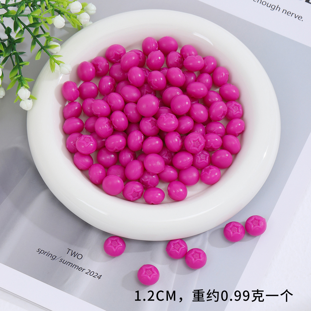 Pvc Artificial Mini Raspberry Blueberry Half Mulberry Fruit Model Shooting Props Food Toy DIY Accessories Wholesale