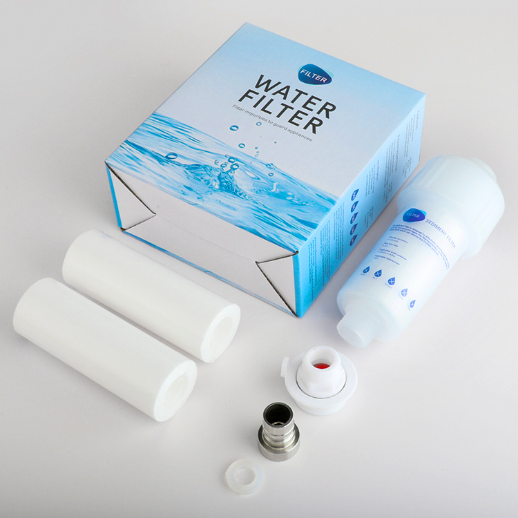 Cross-border household small front water purifier shower washing machine toilet filter suit replaceable core PP cotton filter