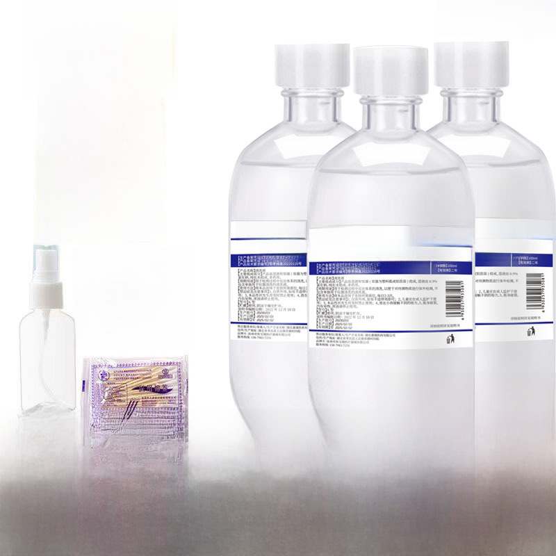 The factory supplies Gemeiyan cleaning solution saline to clean physiological saline 100ml tattoo nose washing and face application saline