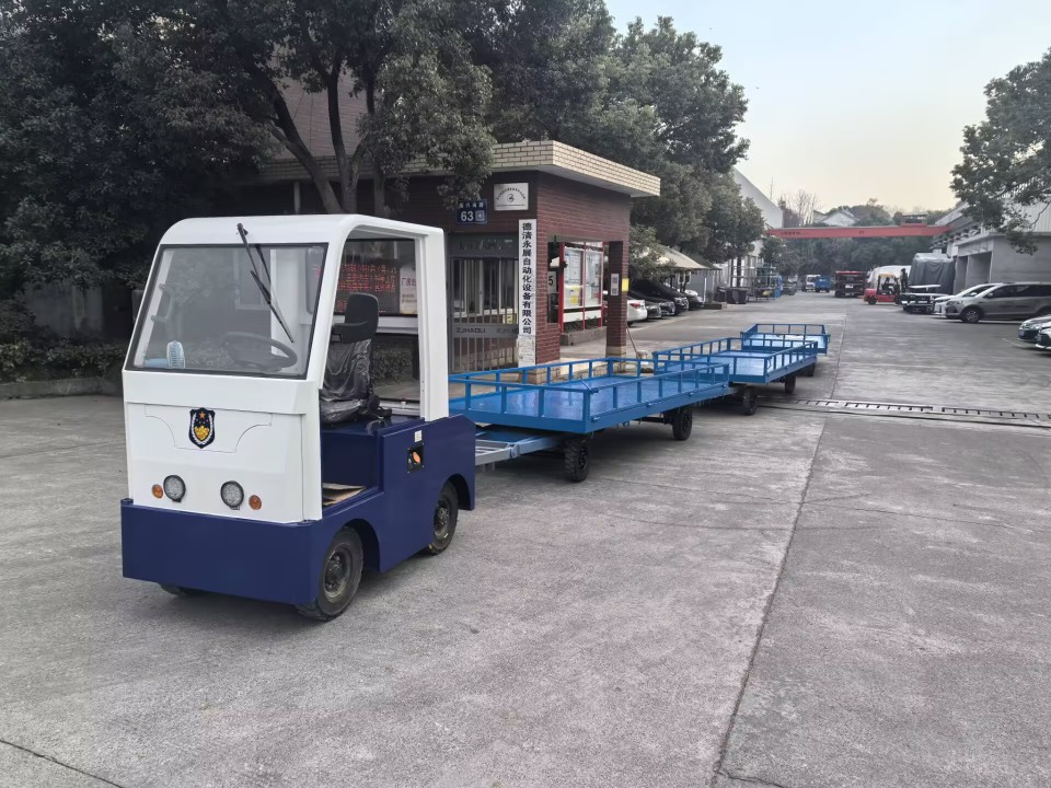 Trailer Towing Electric Vehicles for Airports, Docks, and Industrial Electric Vehicles in Factory Areas