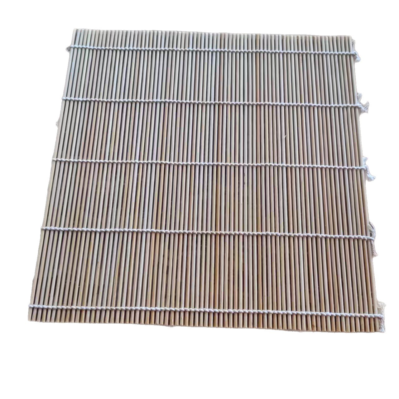 Natural Green Bamboo Sushi Curtain Green Leather Bamboo Curtain Mold Sushi Tool Set Commercial Rice Ball Bamboo Rolling Curtain