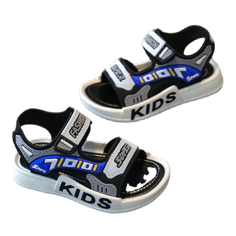 Wholesale Street Stall Boys' Sandals New Cute Cartoon Non-Slip Children's Students Outdoor Beach Sandals for Children