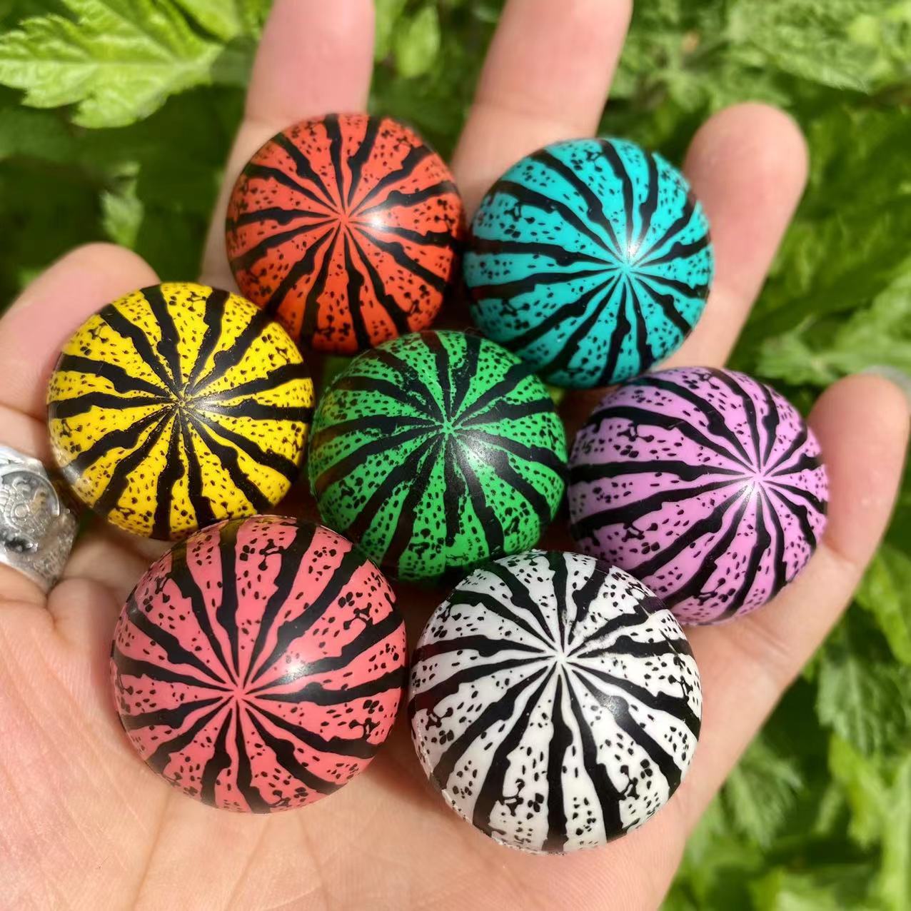 Pinball manufacturer wholesale pinball mixed elastic ball for Pinball Machine No. 32 twisted egg ball elastic ball Free Shipping