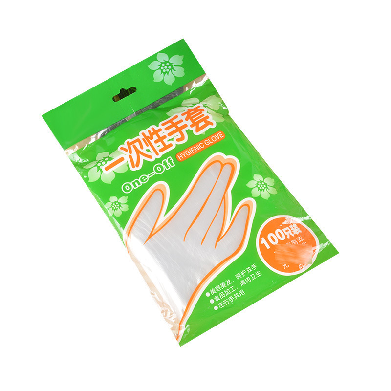 Disposable Gloves Plastic Edible Transparent Food Thickened Catering Lobster Film Protective Household Hand Film Wholesale