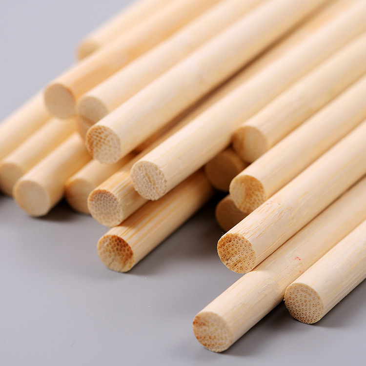 Manufacturer Wholesale 3-10 mm Quality Bamboo Sticks Bamboo Sticks Bamboo Round Sticks Handmade DIY Assembly Materials 10 mm