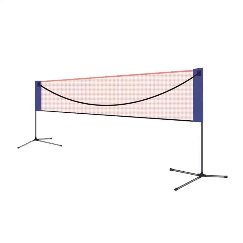 Badminton net rack spot wholesale simple standard Net indoor and outdoor portable folding ball rack game Mobile Tennis