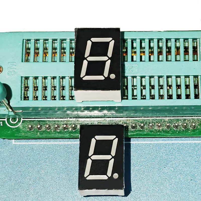 Factory Direct supply 0.5-inch 1-bit digital tube 5101AS common Yin/5011BS common Yang bright red
