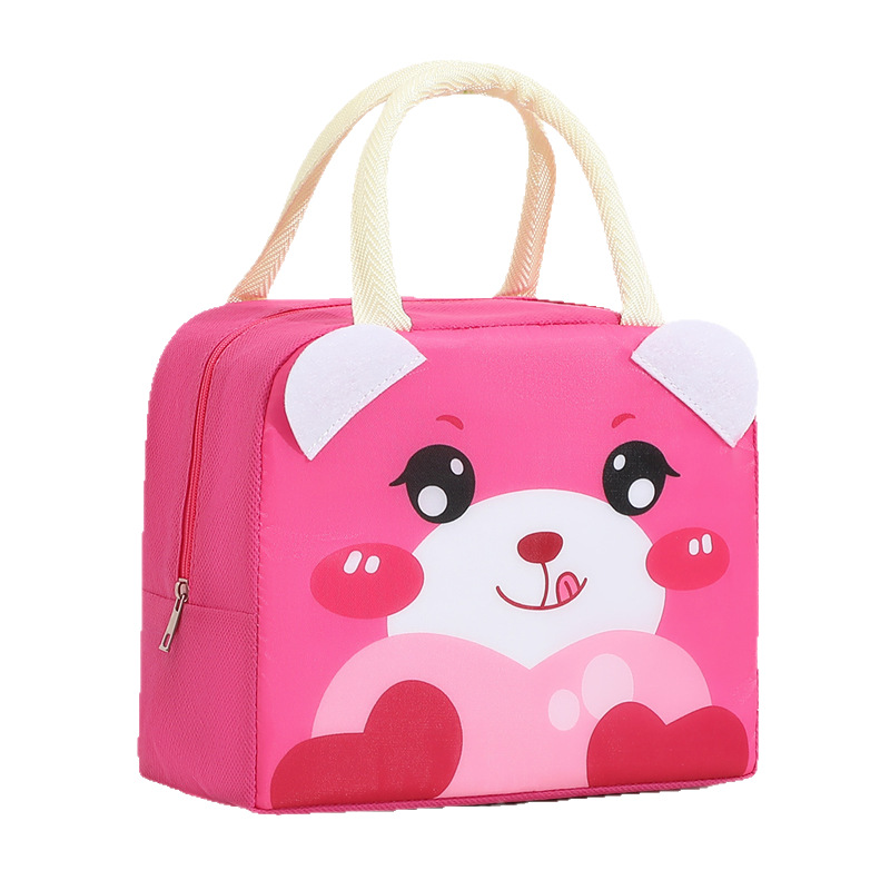 Factory Direct Sales Wholesale Student Lunch Box Bag Children's Insulated Lunch Box Bag Oxford Cloth Thickened Aluminum Foil Insulated Lunch Box Bag