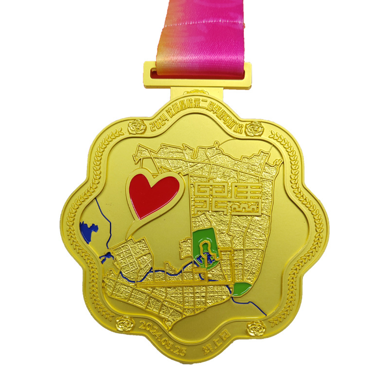 Factory Direct Sales of Metal Medals for Marathon Events, Listed Companies, Corporate Activities, Sports Games, Running Competitions