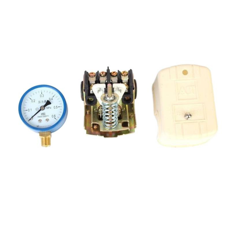 Towerless Water Supply Pressure Tank Mechanical Switch Water Pump Fully Automatic Controller Adjustable 220V 2-Point Interface