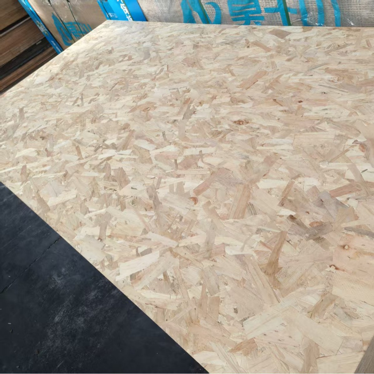 Moganshan Osb 9-18mm Osb Directional Particle Board Interior Decoration Background Wall Base Board