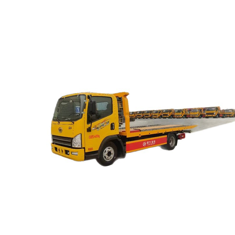 Jac Weiling K5 Blue Plate One-To-Two Tow Truck, Chengli Blue Plate One-To-Two Tow Rescue Vehicle Available for Installment Payment
