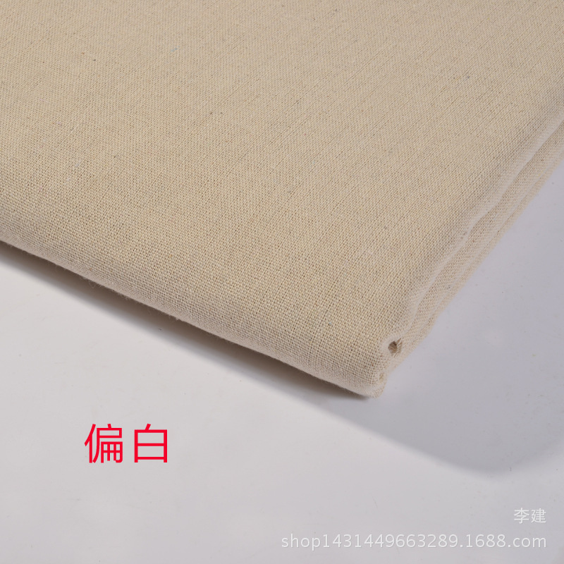 Manufacturer Supplies Polyester-Cotton Imitation Linen Fabrics, Linen Printing, Linen Raw Fabrics, Background Fabrics, Handicraft Fabrics, Printing and Dyeing