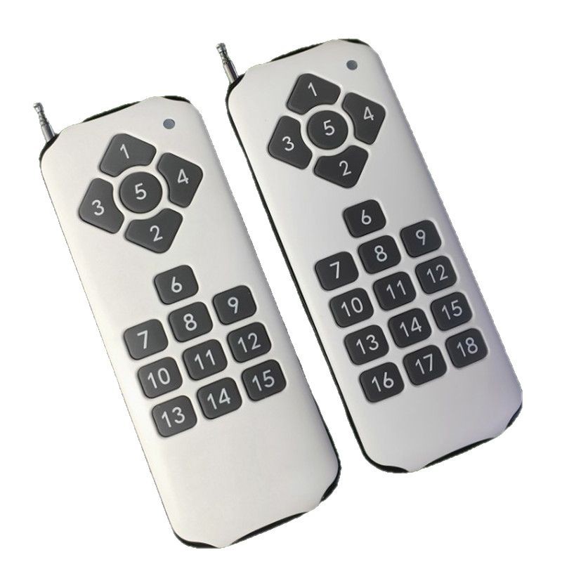 315Mhz New Ultra-Thin High-Power 1518-Key Wireless Remote Control 1000m Suitable for Controlling Multiple Locations