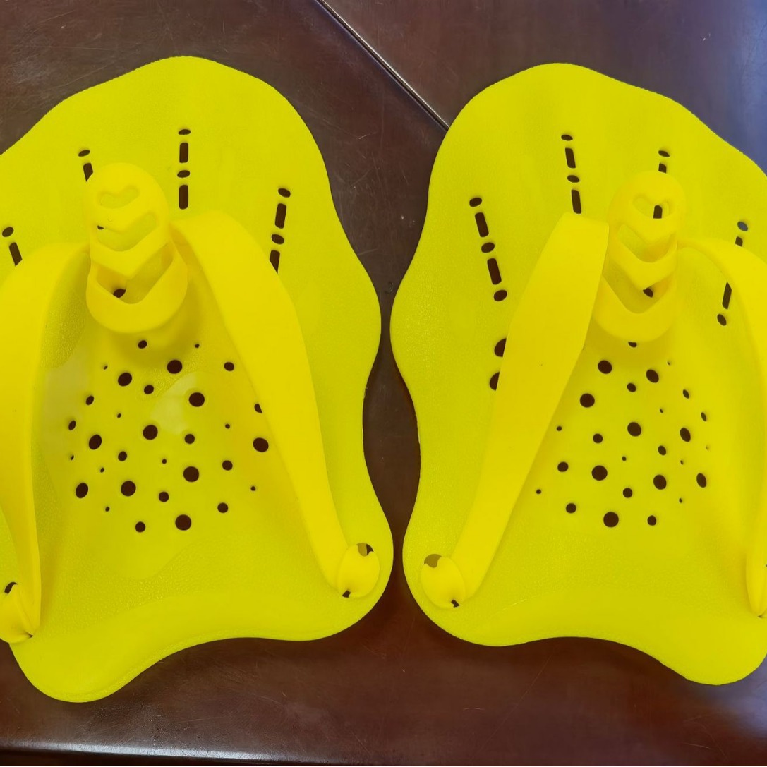 in stock Adult Children's Flipper Silicone Hand Stroke Palm Power-assisted Swimming Paddling Paddling Freestyle Stroke Arm-assisted Swimming Paddling Fin