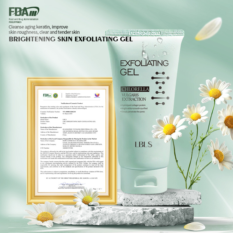 Cross-border LBLS Cleansing Oil Control Deep Cleansing Exfoliating Gel Facial Body Cream Wholesale