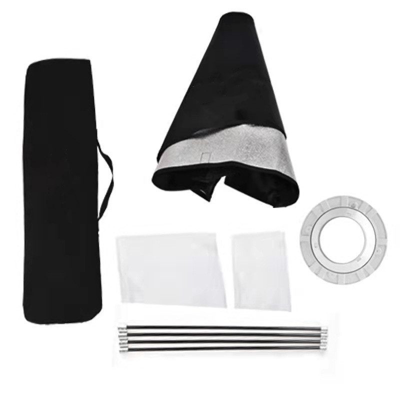 Factory wholesale soft light box 60*90cm square cover Baorong bayonet photography flash lamp cover always bright light soft light box