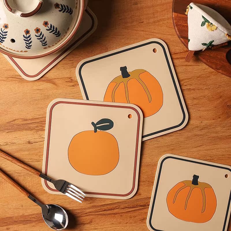 Теплоизоляционный коврик против ожогов термостойкий домашний коврик для мисок нескользящий силиконовый коврик для обеденного стола высококачественный утолщенный коврик для чайных чашек