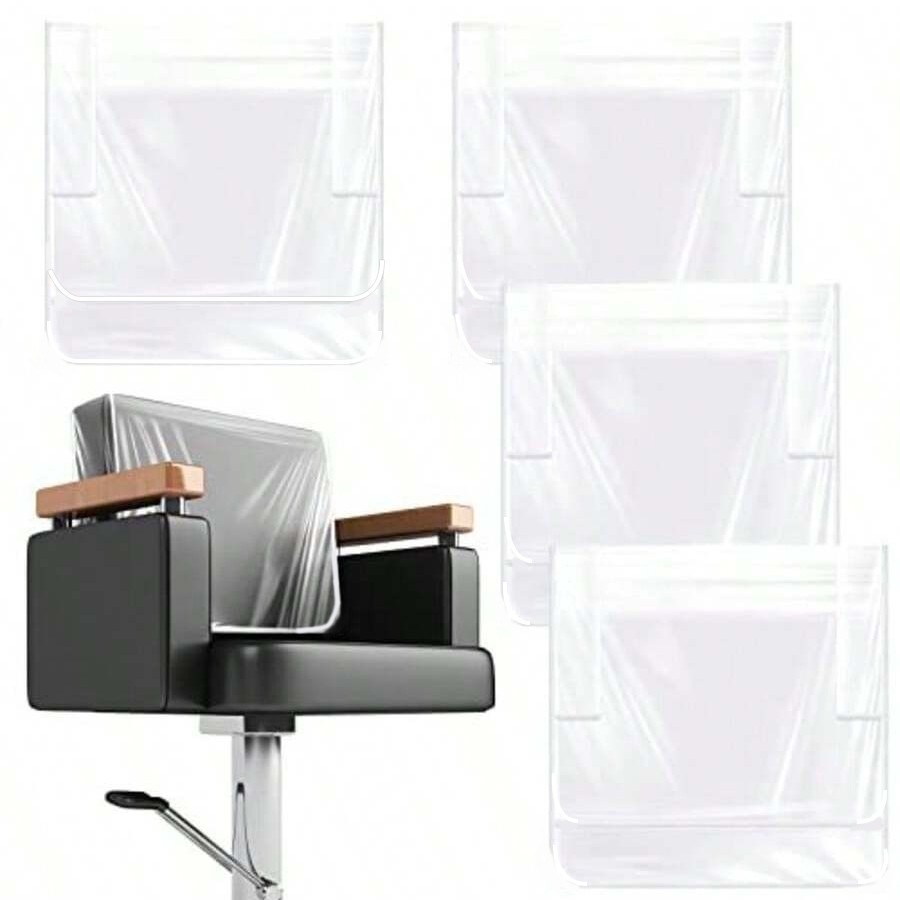 Transparent Applicable Standard Salon Chair Protects Chair from Stains Chemicals Peroxide and Bleach