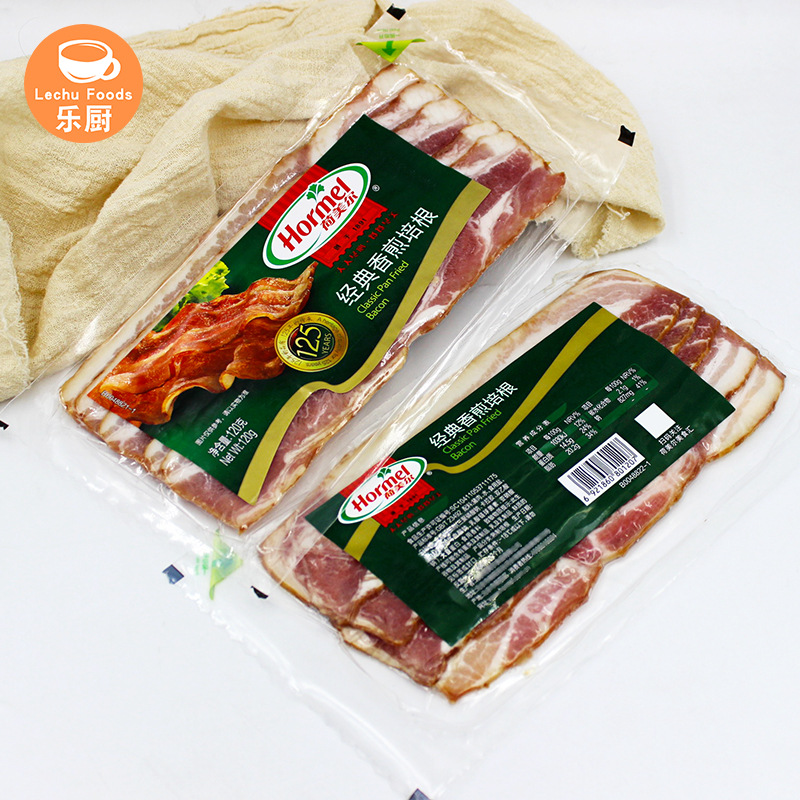 Hormel Hormel Classic Fried Bacon 120g Breakfast Home Bacon Hand Cake Sandwich Barbecue Ingredients