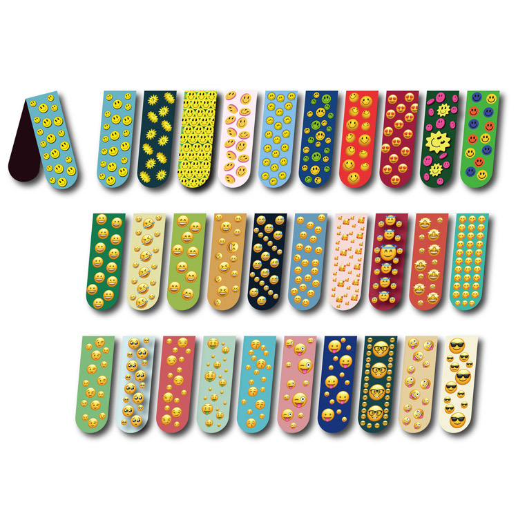 Amazon Magnetic Bookmark Hot Christmas Magnetic Sticker Retro Cartoon Cute Unicorn Magnetic Sticker Wholesale