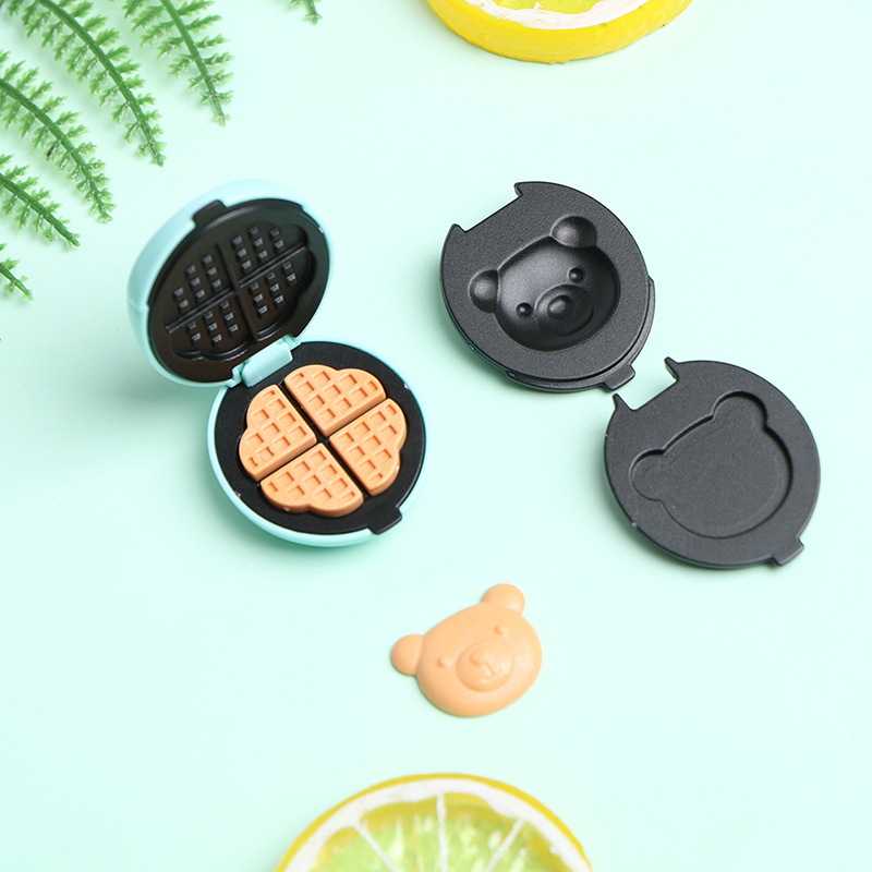 Doll House Simulation Mini Toaster Electric Oven Miniature Kitchen Model Ornaments