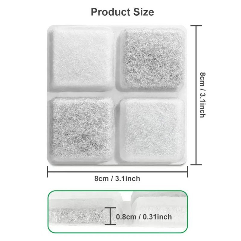 Amazon Petlibro White Feeder Desiccant Pet Food Preservative Replaces Moisture Absorption and Anti-filter Element