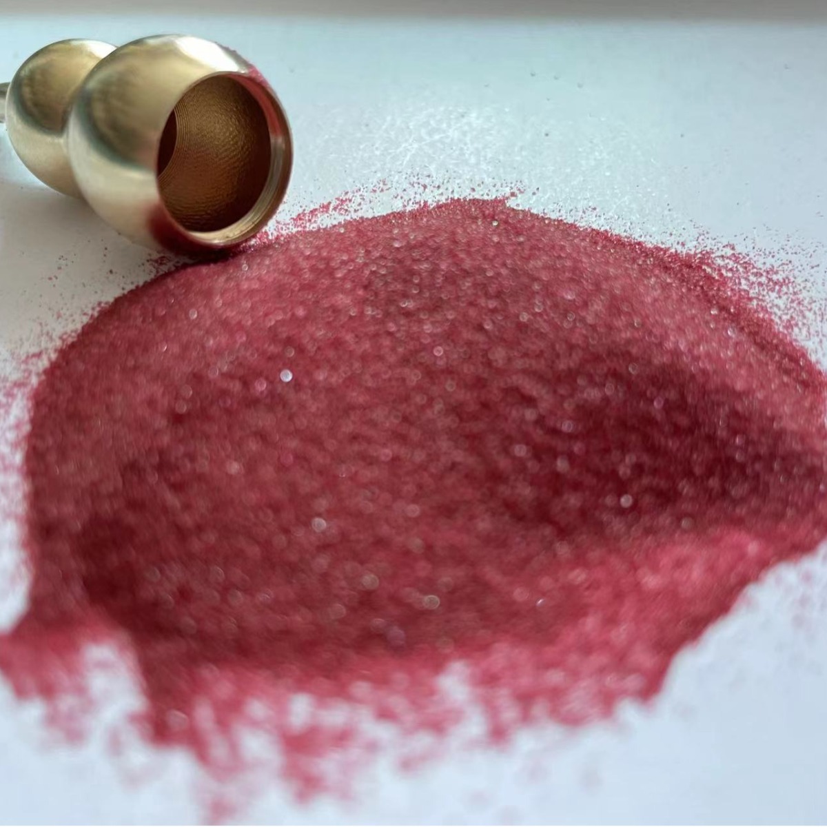 Red Sand Bag Buddha Card Certificate Education Hot Selling Keychain Accessories Imitation Cinnabar Granular Sand Can Pack Hollow Gourd Wholesale