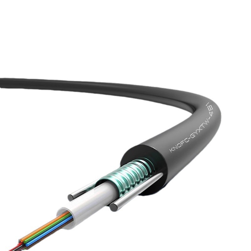 4-core outdoor optical cable 6-core 8-core 12-core armored optical cable outdoor optical fiber GYXTW central beam tube single-mode optical fiber line