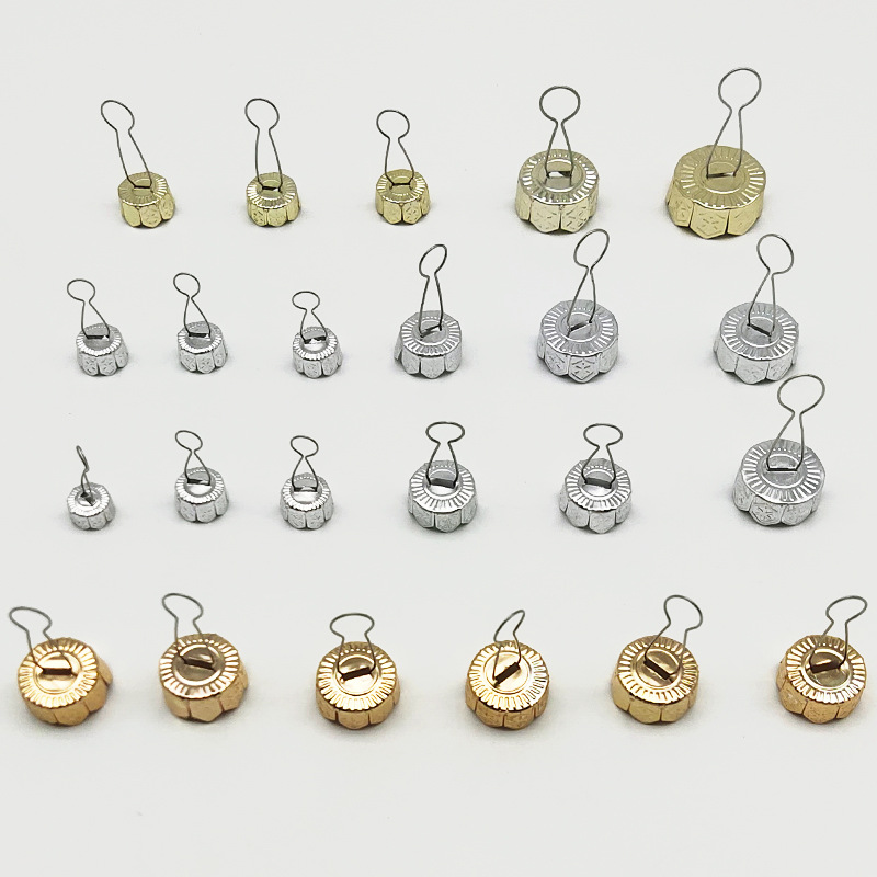 Christmas ball cap cover 5mm-70mm electroplated sunflower aluminum cover plastic glass ball cover Christmas tree accessories aluminum cover