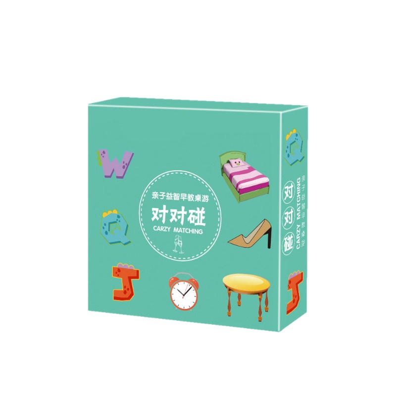 Match and Match Children's Educational Logical Thinking Training Parent-Child Interactive Board Game Toy Crazy Match and Match Memory Cards