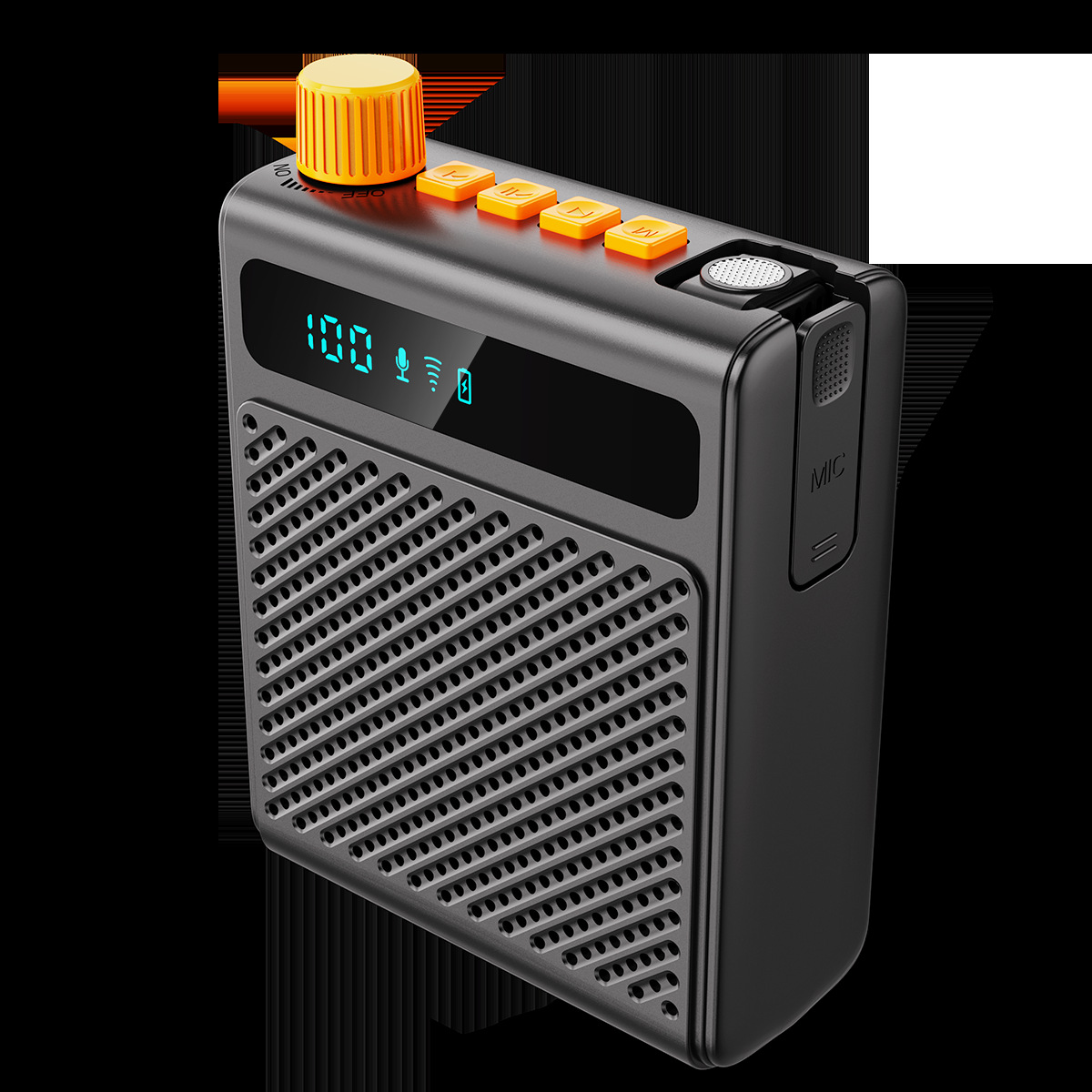 New Little Bee Loudspeaker Teacher's Special Speaker Tour Guide Wireless Megaphone Bluetooth Anti-Howling Portable