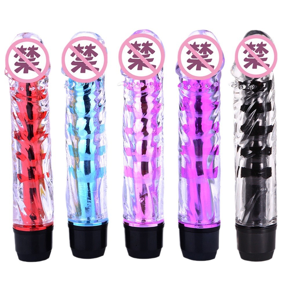 Cross-Border Female Masturbation Crystal  Asparagus Bald Av  Massage Stick Fake Artificial  Manufacturer