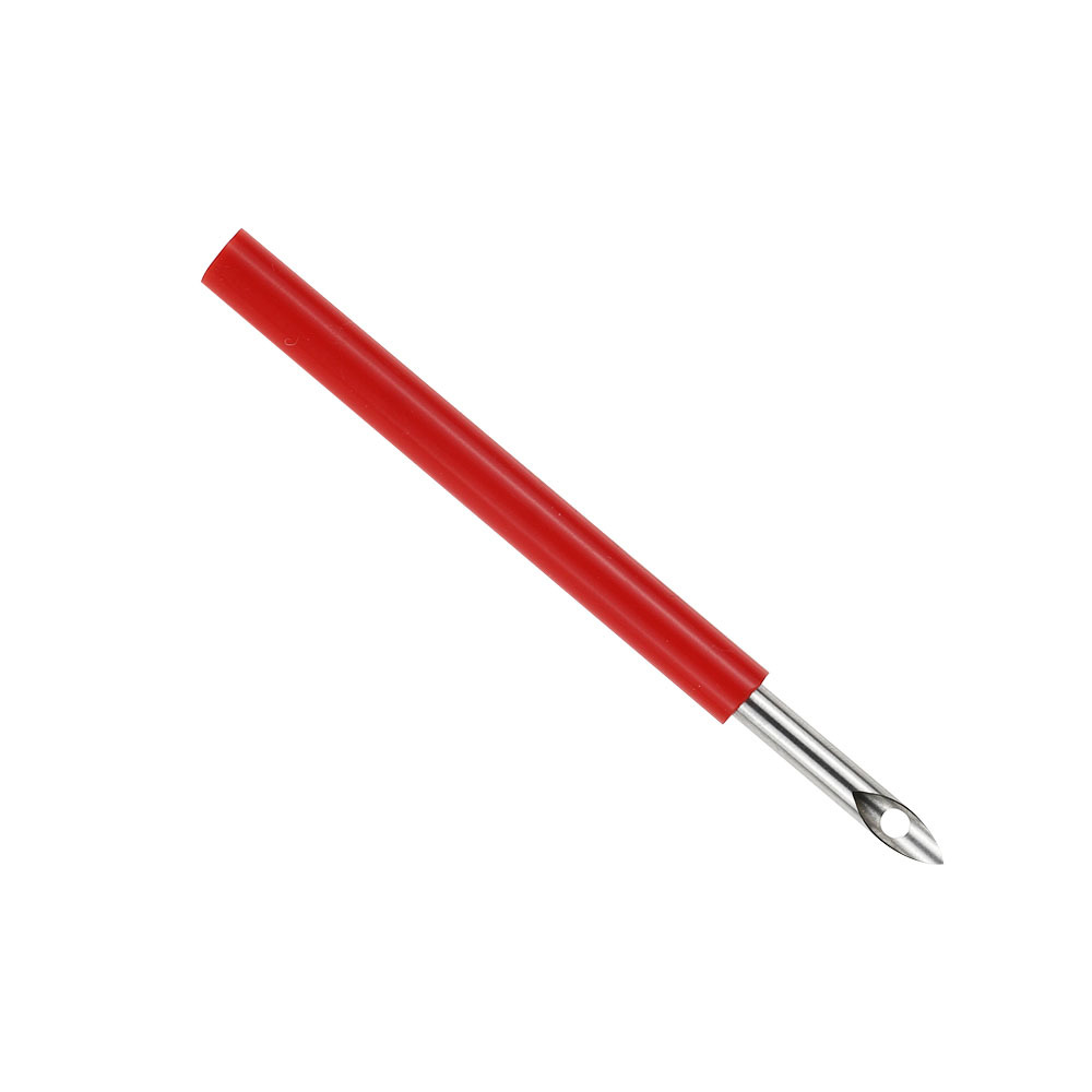 Embroidery 5mm Poke Flower Needle Rubber Handle Non-slip Old Style Poke Flower Needle Poke Le Poke Pen Poke Embroidery DIY Hand Tools